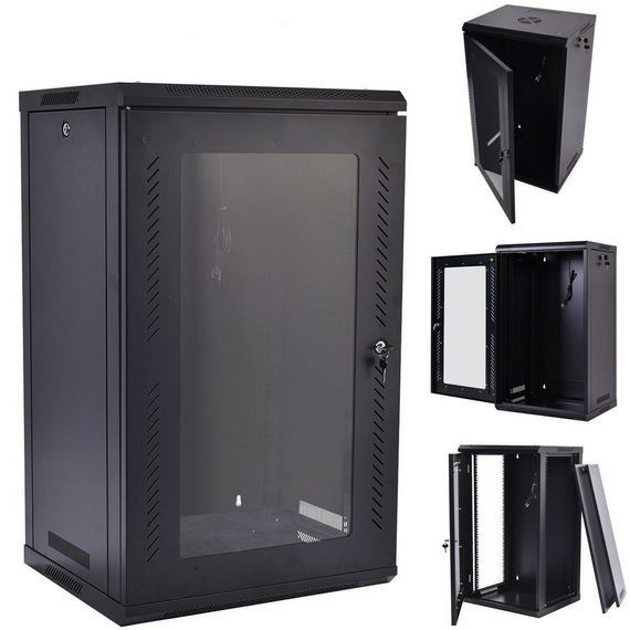 APC Electronic 19" 15U Wall Mounted cabinet, AP6415, 600x450x770