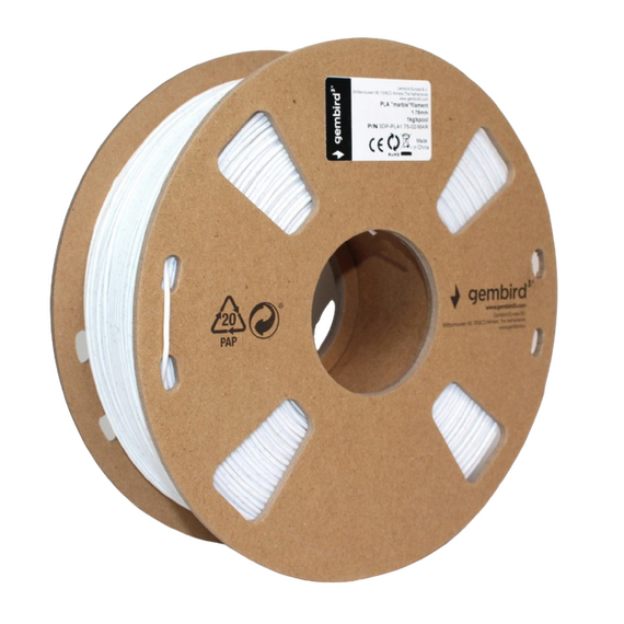 Filament pentru imprimantă 3D Gembird 3DP-PLA1.75-02-MAR, PLA, Marmură, 1.75 mm, 1kg, 4 image