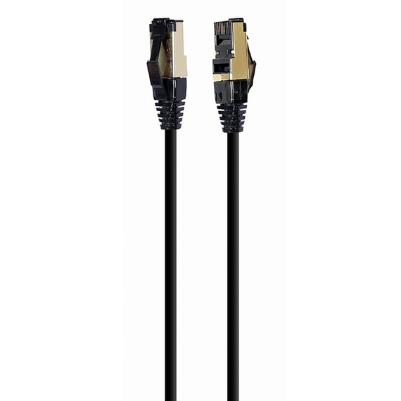Patch cord Cablexpert PP8-LSZHCU-BK-0.5M, Cat8 S/FTP, 0,5m, Negru, 6 image