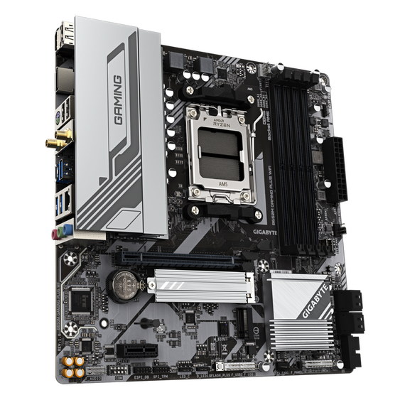 Placă de bază Gigabyte B650M GAMING PLUS WF, AM5, AMD B650, Micro-ATX, 3 image