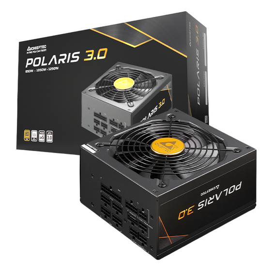 Sursă Alimentare PC Chieftec PPS-1050FC-A3, 1050 W, ATX, Complet modular, 5 image