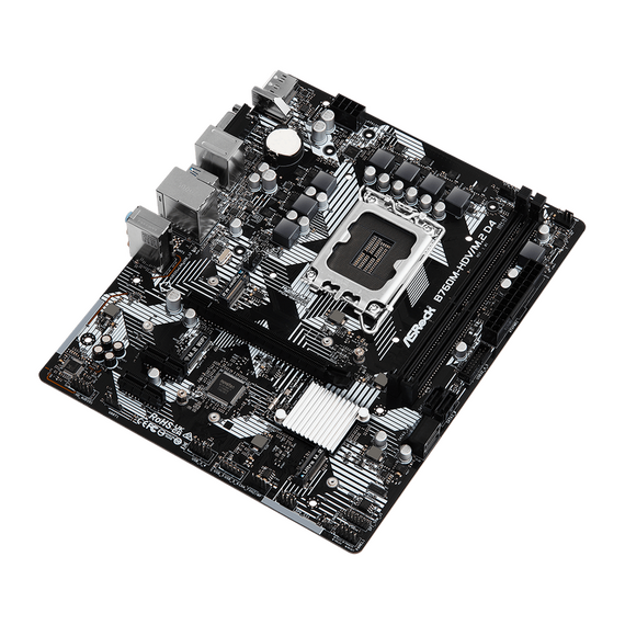 MB S1700 ASRock B760M-HDV/M.2 D4  mATX, 9 image