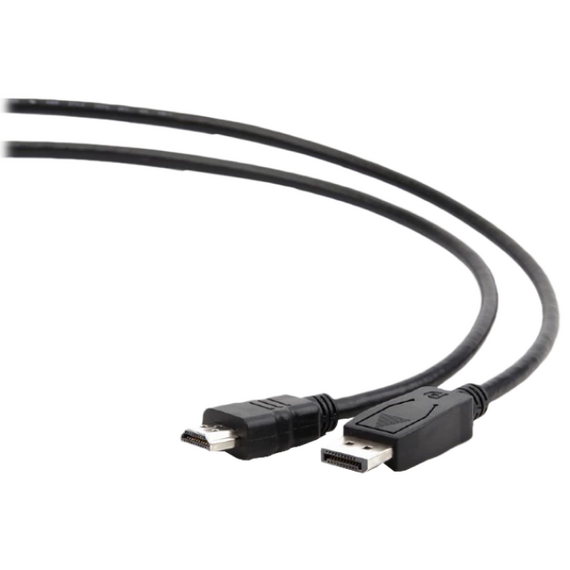 Cablu Video Cablexpert CC-DP-HDMI-5M, DisplayPort (M) - HDMI (M), 5m, Negru, 3 image