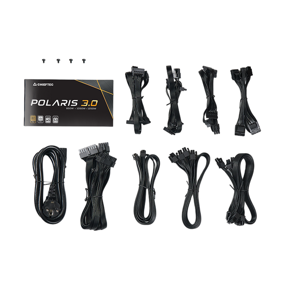 Sursă Alimentare PC Chieftec PPS-1050FC-A3, 1050 W, ATX, Complet modular, 6 image