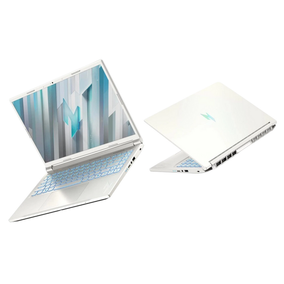 Laptop Gaming 14,5" Acer Nitro V14 ANV14-61, Pearl White, AMD Ryzen 7 8845HS, 16GB/1024GB, Linux eShell, 3 image