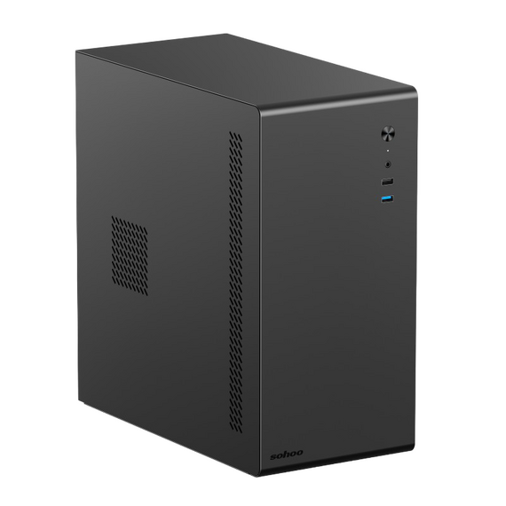 Carcasă PC Sohoo 6519BK, Micro-ATX, ATX,