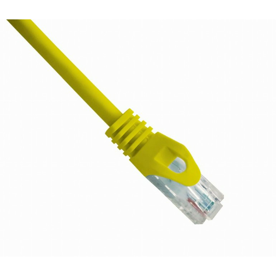 Patch cord Cablexpert PP6-1M/Y, Cat6 FTP , 1m, Galben, 4 image