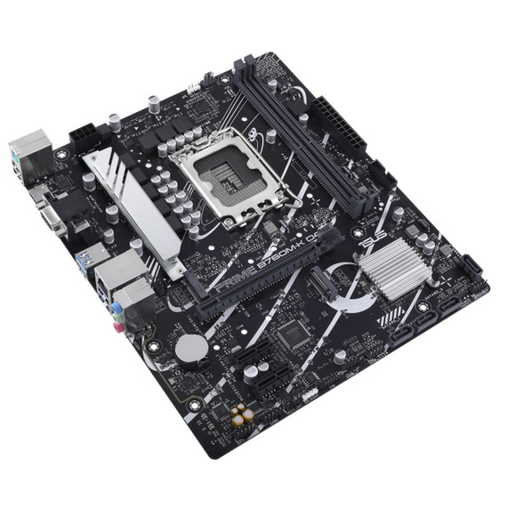 Placă de bază ASUS PRIME B760M-K D4, LGA1700, Intel B760, Micro-ATX, 2 image