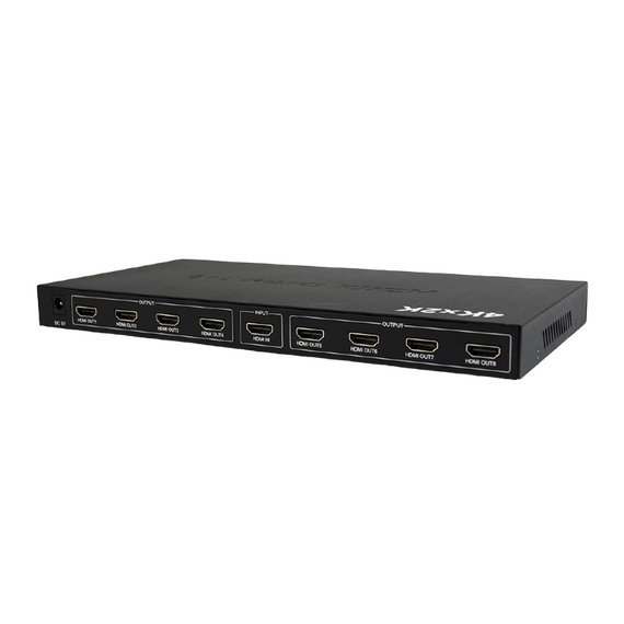 Splitter HDMI Cablexpert DSP-8PH4-03, HDMI (F) - , Negru, 4 image