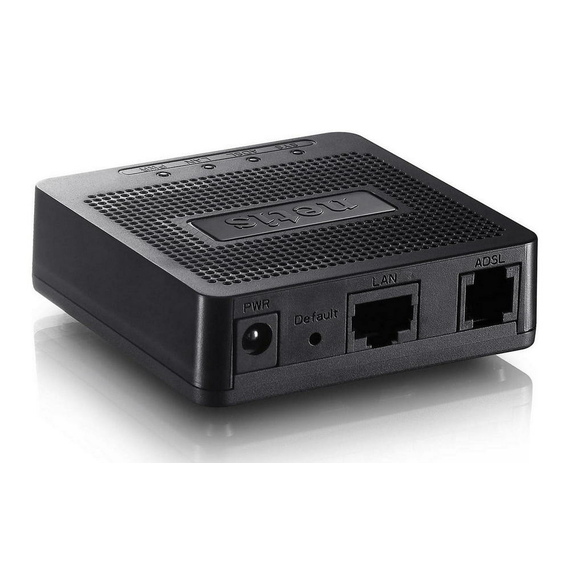 Modem ADSL Netis DL4201, ADSL/ADSL2/ADSL2 + până la 24 Mbps, Negru, 6 image