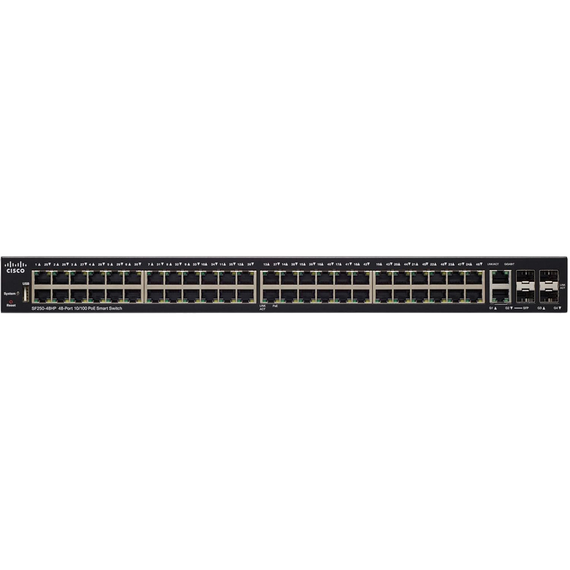 Switch de rețea Cisco SF250-48, 4x 10/100 Mbps, 4x SFP, 5 image