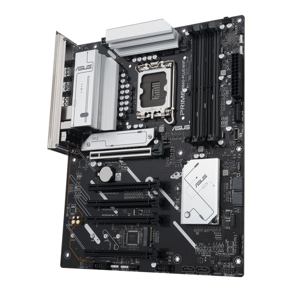 Placă de bază ASUS PRIME B860-PLUS WIFI, LGA1851, Intel B860, ATX, 3 image