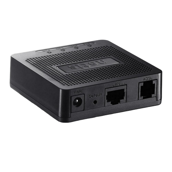Modem ADSL Netis DL4201, ADSL/ADSL2/ADSL2 + până la 24 Mbps, Negru, 7 image