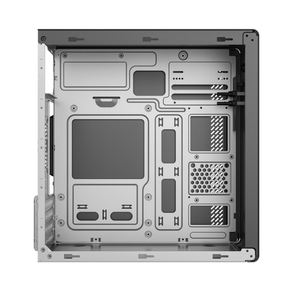 Carcasă PC Sohoo 6519BK, Micro-ATX, ATX,, 7 image
