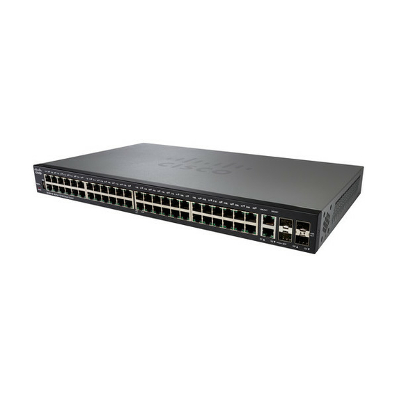 Switch de rețea Cisco SF250-48, 4x 10/100 Mbps, 4x SFP, 2 image