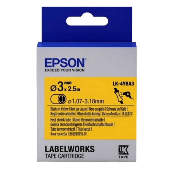 Cartuş de bandă Epson LK-4YBA3, 4 mm x 2,5 m
