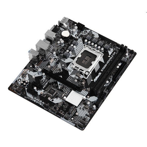 MB S1700 ASRock B760M-HDV/M.2 D4  mATX, 6 image