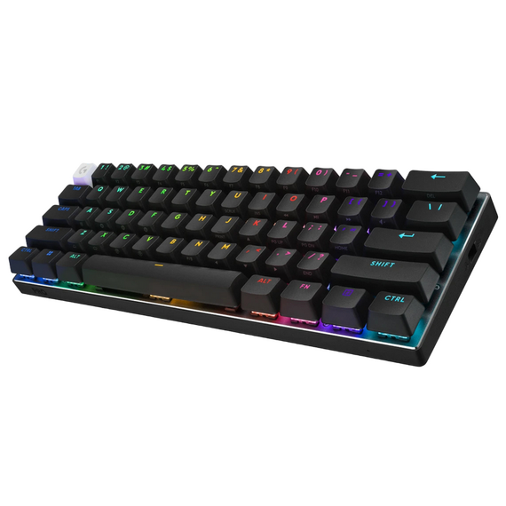 Tastatură Logitech PRO X 60, Cu fir / Fără fir, Negru, 5 image