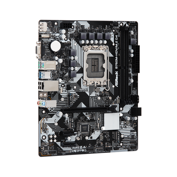 MB S1700 ASRock B760M-HDV/M.2 D4  mATX, 2 image