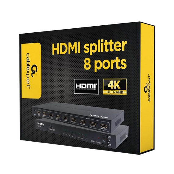 Splitter HDMI Cablexpert DSP-8PH4-03, HDMI (F) - , Negru, 6 image