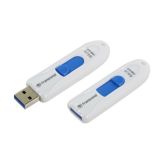 Memorie USB Transcend JetFlash 790, 64GB, Alb, 7 image