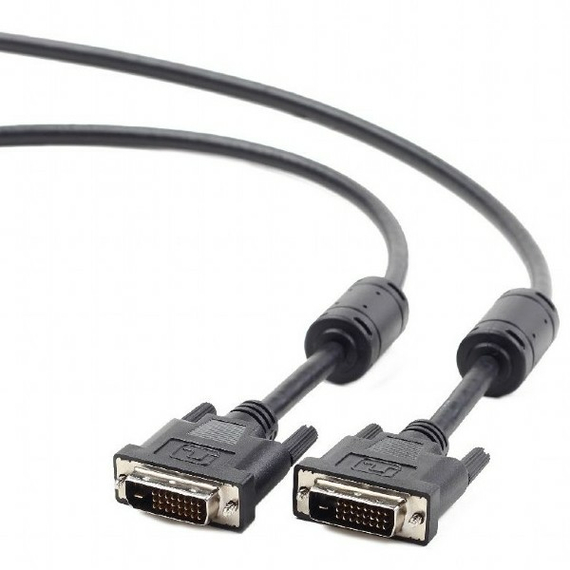 Cablu Video Cablexpert CC-DVI2-BK-10, DVI-D (M) - DVI-D (M), 3m, Negru, 6 image
