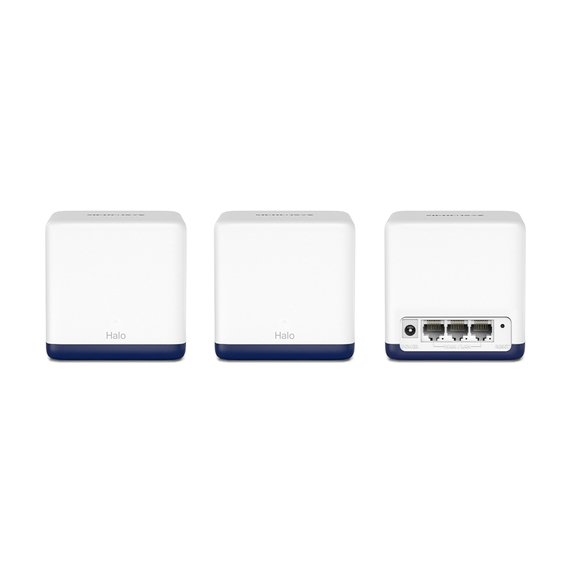 Sistem Wi-Fi Mesh MERCUSYS Halo H50G (3-pack), Alb, 3 image