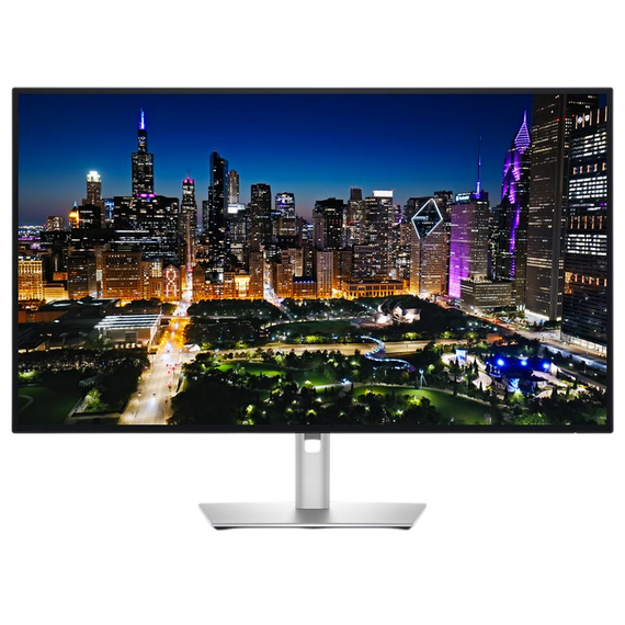 31,5" Monitor DELL U3225QE, IPS 3840x2160 4K UHD, Argintiu