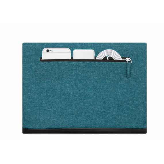 Husă universală pentru Laptop RivaCase Lantau, 13", Poliester, Acvamarin, 4 image
