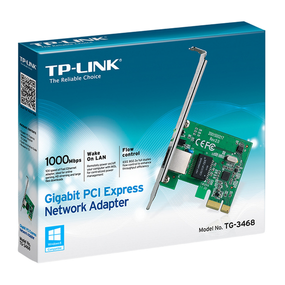 Adaptor reţea Gigabit PCI Express TG-3468 TP-LINK, 3 image