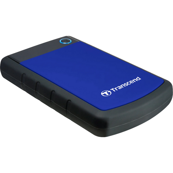HDD portabil extern Transcend StoreJet 25H3B, 2 TB, Albastru Marin (TS2TSJ25H3B), 4 image