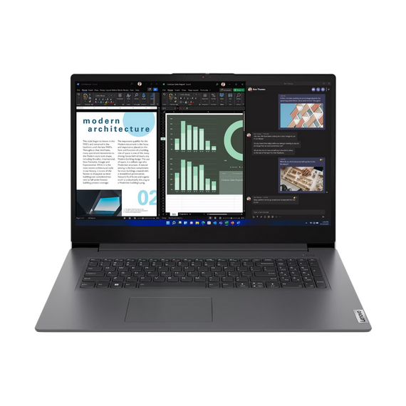 Laptop Business 17,3" Lenovo V17 G4 IRU, Iron Grey, Intel Core i5-13420H, 8GB/512GB, Fără SO