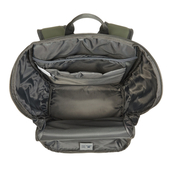 Rucsac Rivacase Eden-Eco, 15.6", Olive green, 2 image