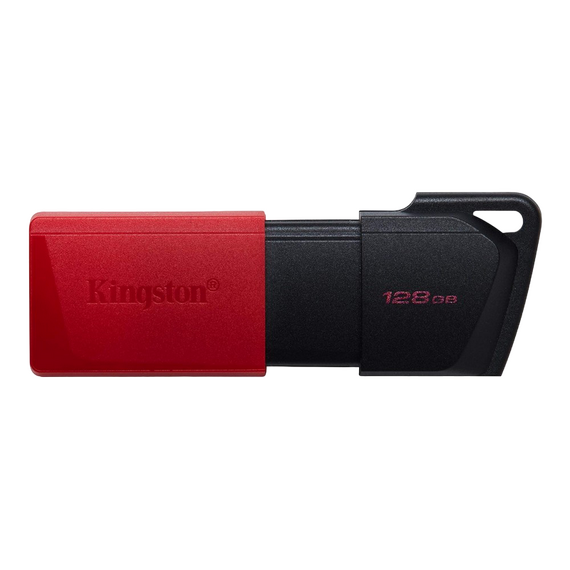 Memorie USB Kingston DataTraveler Exodia M, 128GB, Negru/Rosu, 2 image