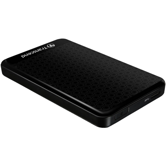 HDD portabil extern Transcend StoreJet 25A3, 1 TB, Negru (TS1TSJ25A3K), 2 image