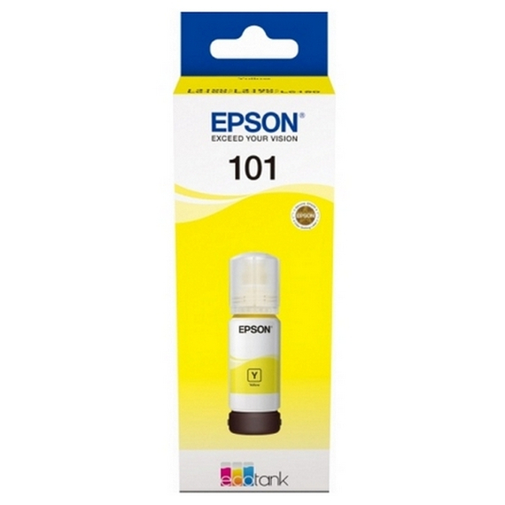 Recipient de cerneală Epson 101 EcoTank, 70ml, Galben, 4 image