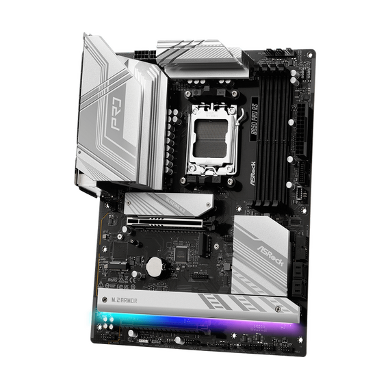 Placă de bază ASRock B850 Pro RS, AM5, AMD B850, ATX, 4 image