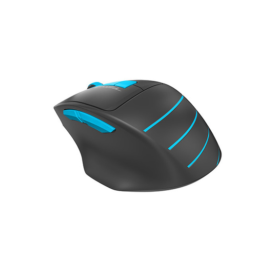 Mouse Wireless A4Tech FG30S, Gri/Albastru, 6 image