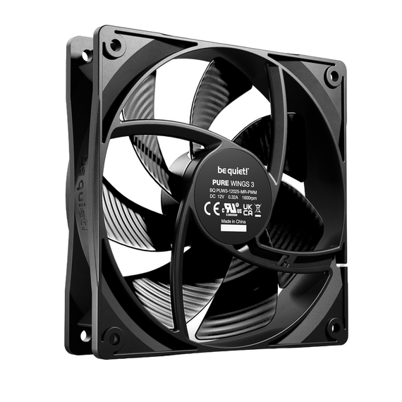 Ventilator PC be quiet! Pure Wings 3 PWM High-speed, 120 mm, 3 image