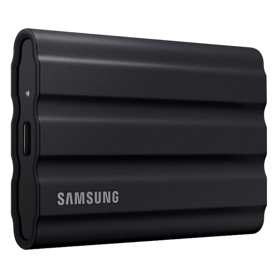 SSD portabil extern Samsung Portable SSD T7 Shield, 4 TB, Negru (MU-PE4T0S/WW)