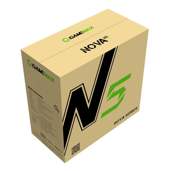 Carcasă PC Gamemax Nova N5, Midi-Tower, Fără PSU, Negru, 4 image