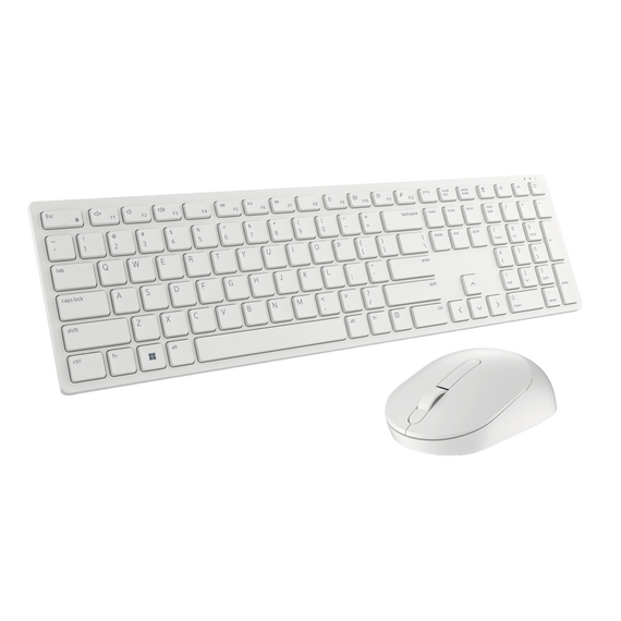 Set Tastatură + Mouse DELL KM5221W, Fără fir, Alb, 7 image