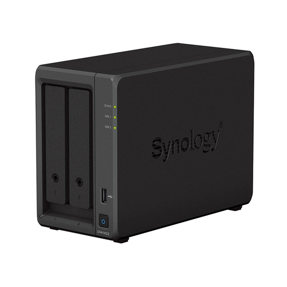 Stocare atașată la rețea SYNOLOGY DVA1622, Negru, 2 image