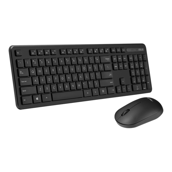 Set Tastatură + Mouse ASUS CW100, Fără fir, Negru, 6 image