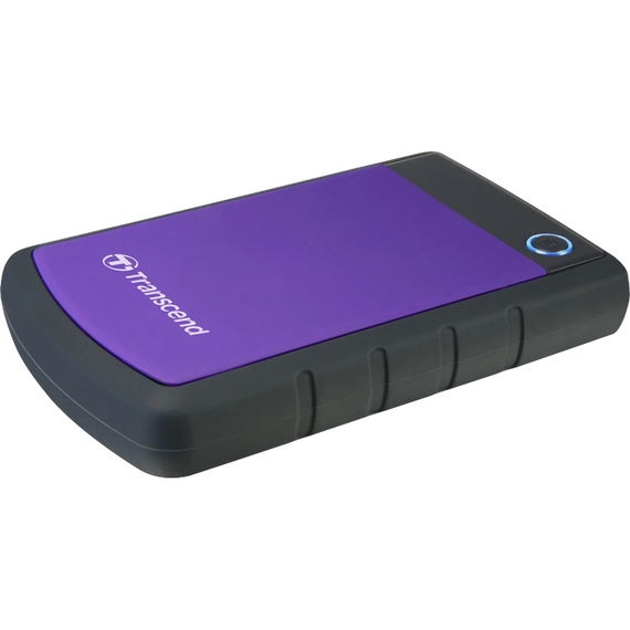 HDD portabil extern Transcend StoreJet 25H3P, 1 TB, Gri/Violet (TS1TSJ25H3P), 4 image