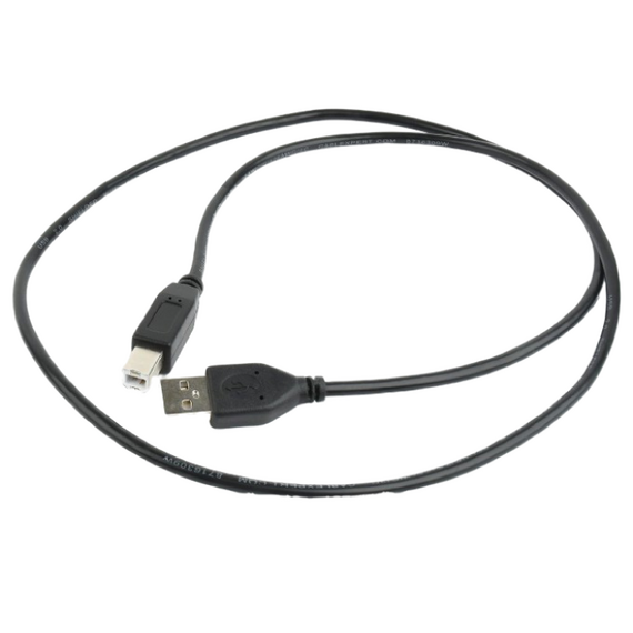 Adaptor USB Cablexpert CCP-USB2-AMBM-1M, USB Type-A/USB Type-B, 1m, Negru, 4 image