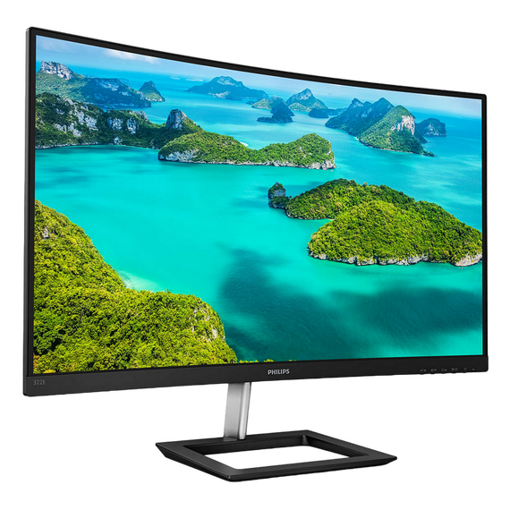 31,5" Monitor PHILIPS 325E1C, MVA 2560x1440 WQHD, Negru, 9 image