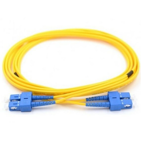 Patch cord APC Electronic FO-P010, 5m, Galben, 2 image
