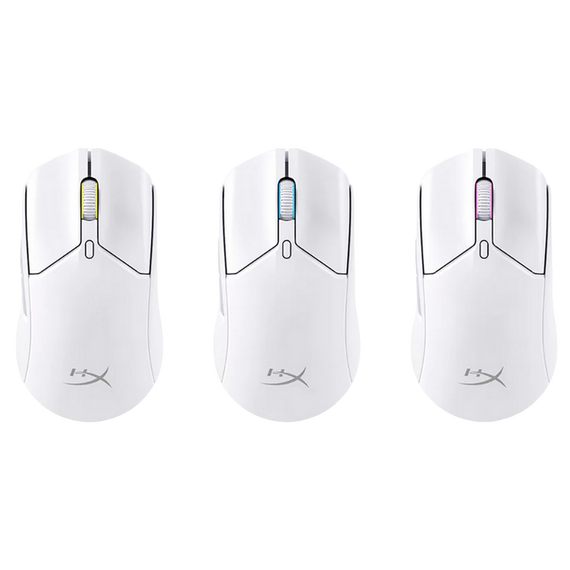 Gaming Mouse HyperX Pulsefire Haste 2 Wireless, Alb, 8 image