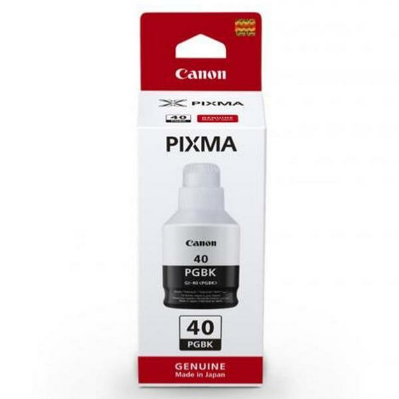 Recipient de cerneală Canon GI-40, 170ml, Negru, 3 image